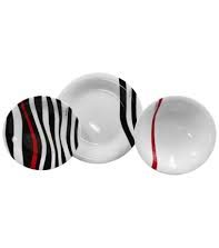 Servizio 18 pezzi Haly Bianco e nero-Pierre Cardin-000013350