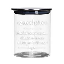 Barattolo vetro zucchero-Brandani-52606
