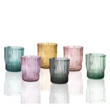 Bicchiere pliss&egrave; colori assortiti -Brandani-51067