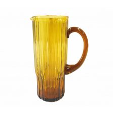 Caraffa plissè ambra -Brandani-51072