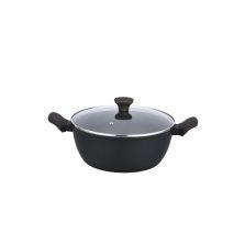 Casseruola alta forgiata nera D.24-Brandani-51365