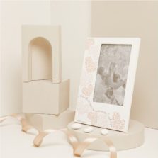 Cornice decoro cuore rosa-Claraluna-25025