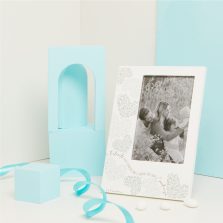 Portafoto decoro cuore verde-Claraluna-25025