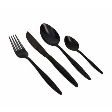 Set posate 16 pz Stretch noir -Brandani-51479
