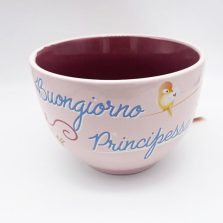 Tazza Colazione Jumbo "Buongiorno Principessa"-Brandani-53497