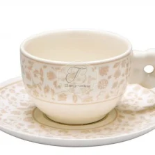 Set 2 pezzi tazzine da caffe campo ai fiori-Brandani-