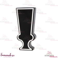 Vaso nero e bianco-Morena Design-D8507
