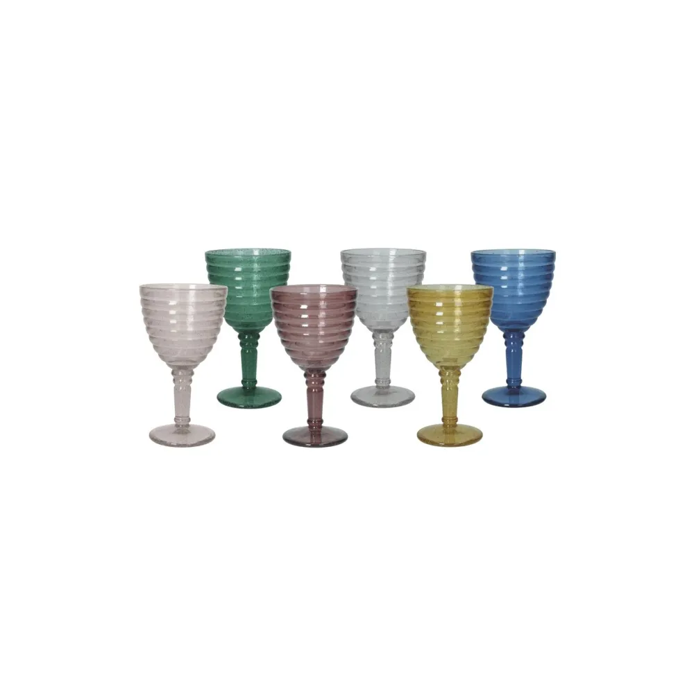 Calice nebula colori assortiti set 6 pz.-Brandani-51634