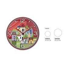 Orologio Paese Mio Rosso D.50-Egan-121028