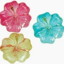 Piattino primula Set 6 Pz. colori assortiti-Brandani-51640