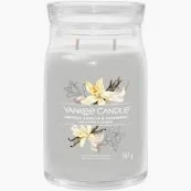Giara grande Smoked vanilla e cachmere-Yankee Candle
