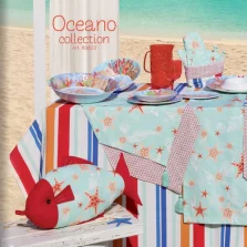 Tovaglia righe Mare 140x180-Brandani-10215