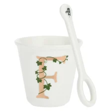 LA PORCELLANA BIANCA - Unico Bicchierino "F"- P00450015F