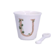 LA PORCELLANA BIANCA - Unico Bicchierino "U"- P00450015U