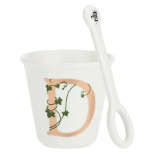 LA PORCELLANA BIANCA - Unico Bicchierino "D"- P00450015D