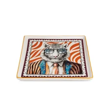 Set 5 sottobicchieri human essence tigre "Courage"-Egan-125037