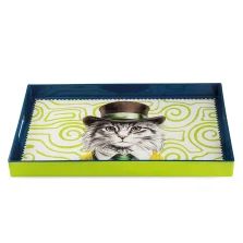 Vassoio human essence gatto "Independence" 40x26-Egan-125050
