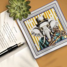 Vassoio human essence elefante "Wisdom"-Egan-125026