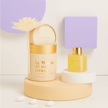 Diffusore piccolo giallo con fiore-Claraluna-25154F