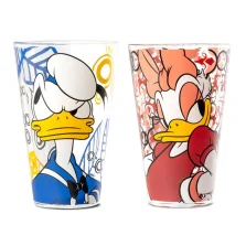 Set 2 bicchieri Donald Duck e Daisy Duck-Egan-103038