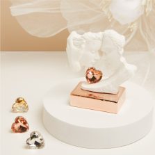 Coppia innamorati base oro rosa-Claraluna-25184