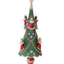 Albero Natale in Resina c/Angeli  e led Brandani-84735