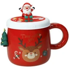 Mug magnete Albero di Natale New Bone China Brandani -89953-