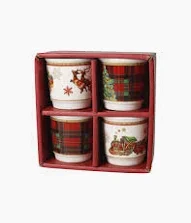Bicchierino set 4 pezzi Christmas-Brandani-89927