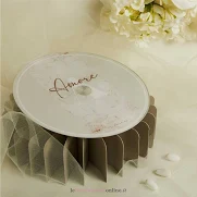 Piatto girevole Decoro Amore Claraluna-26049