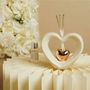 Diffusore cuore con cuore oro rosa Claraluna-26111
