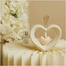 Diffusore cuore con cuore Tortora Claraluna-26113