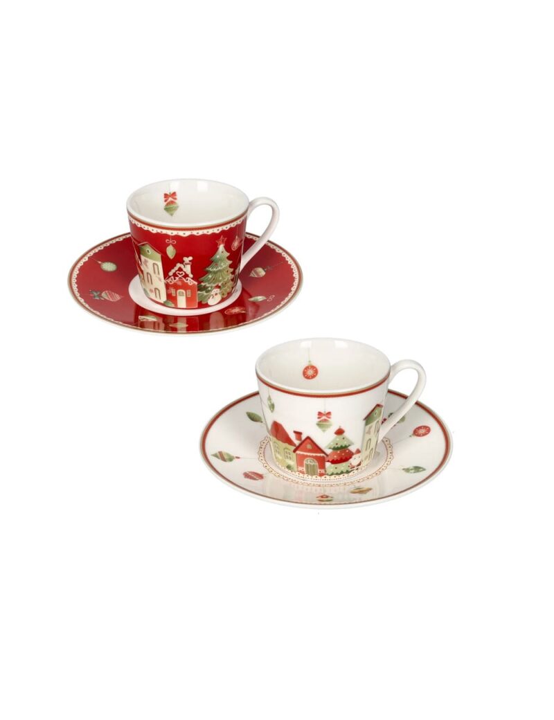 Tazzina caffe Villaggio in Festa set 2 pz. Brandani 80376